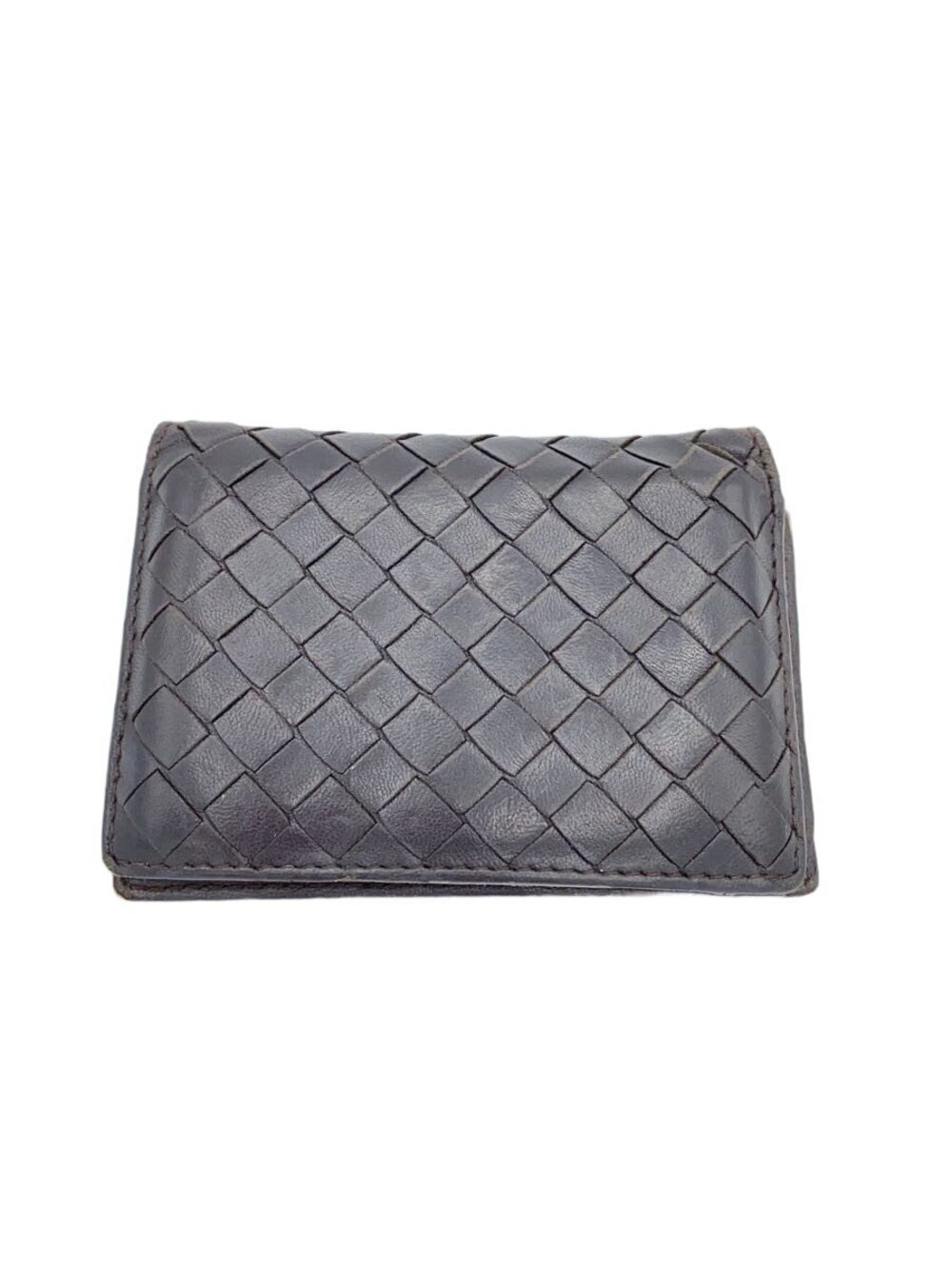 BOTTEGA VENETA Card Case Wallet Brown All over
